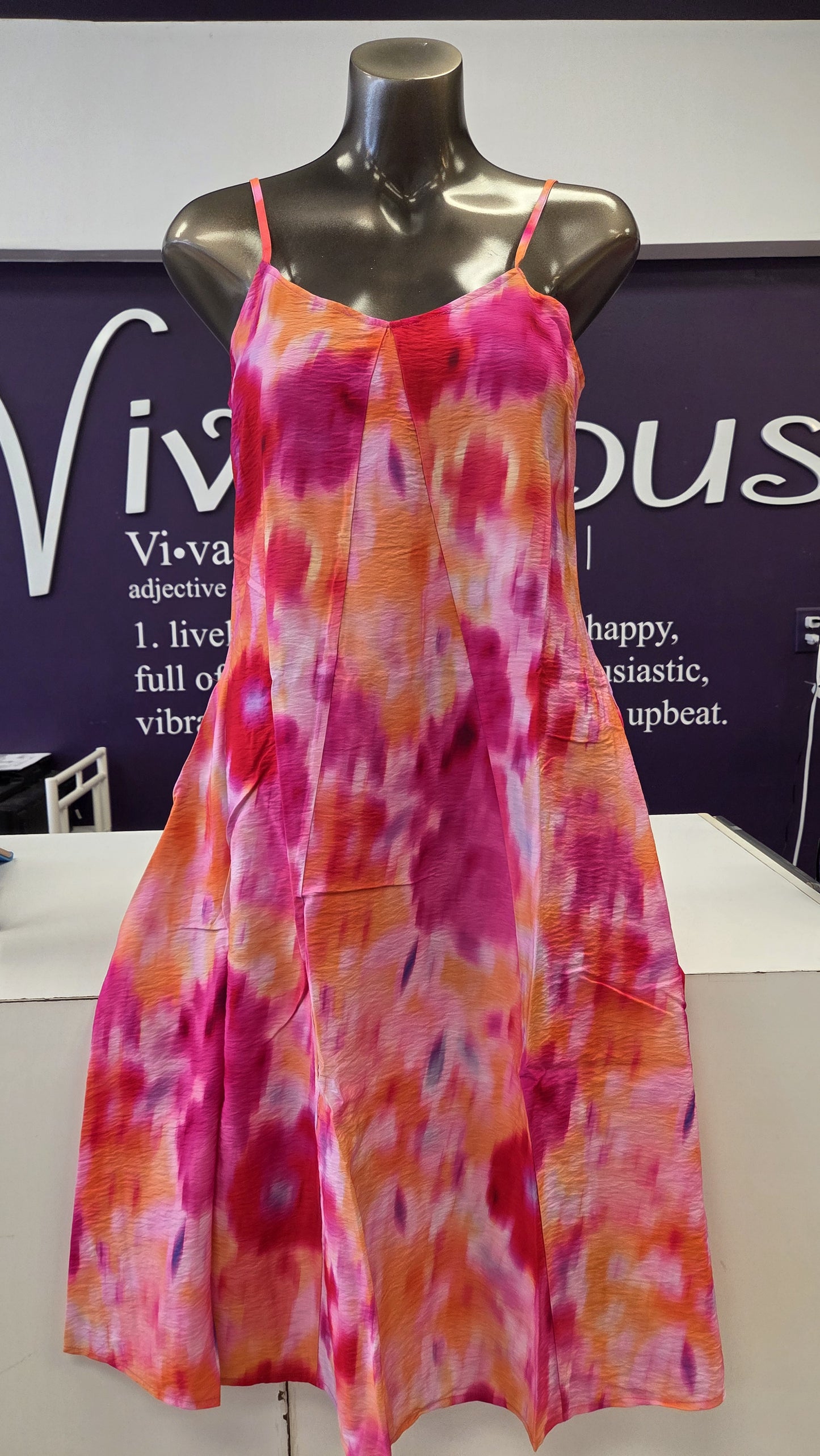 Harriet Watercolour Dress