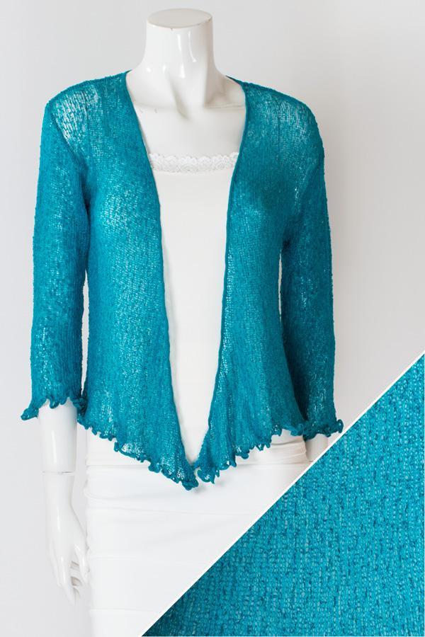 Teal Short Shrug