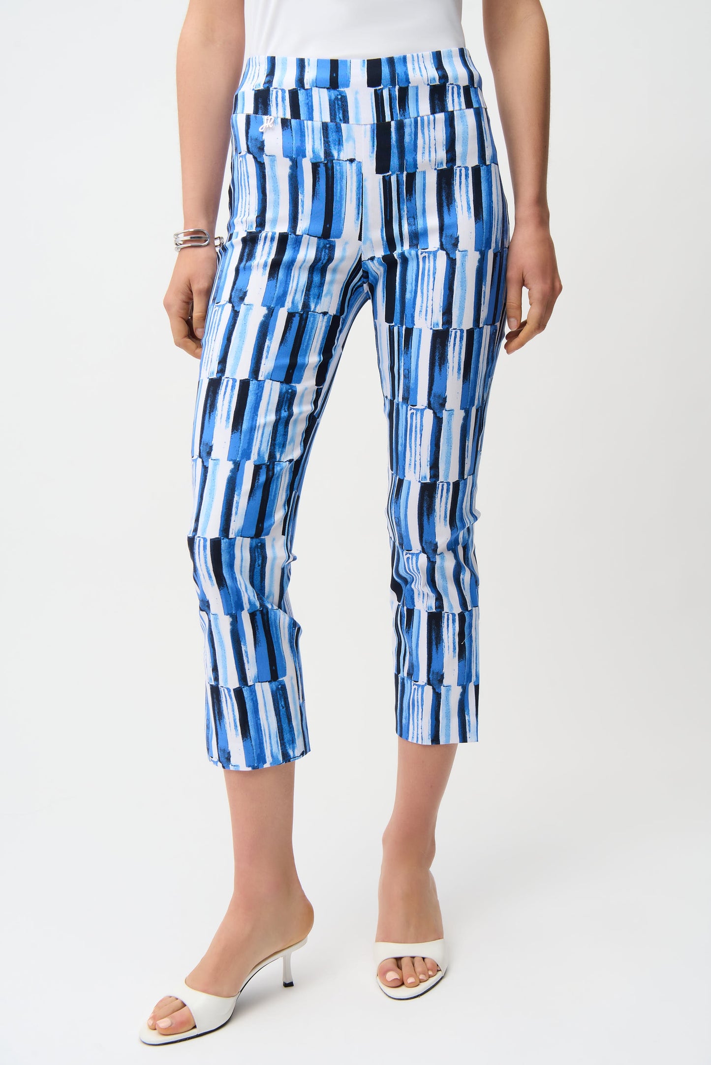 Crop Pull-On Pants
