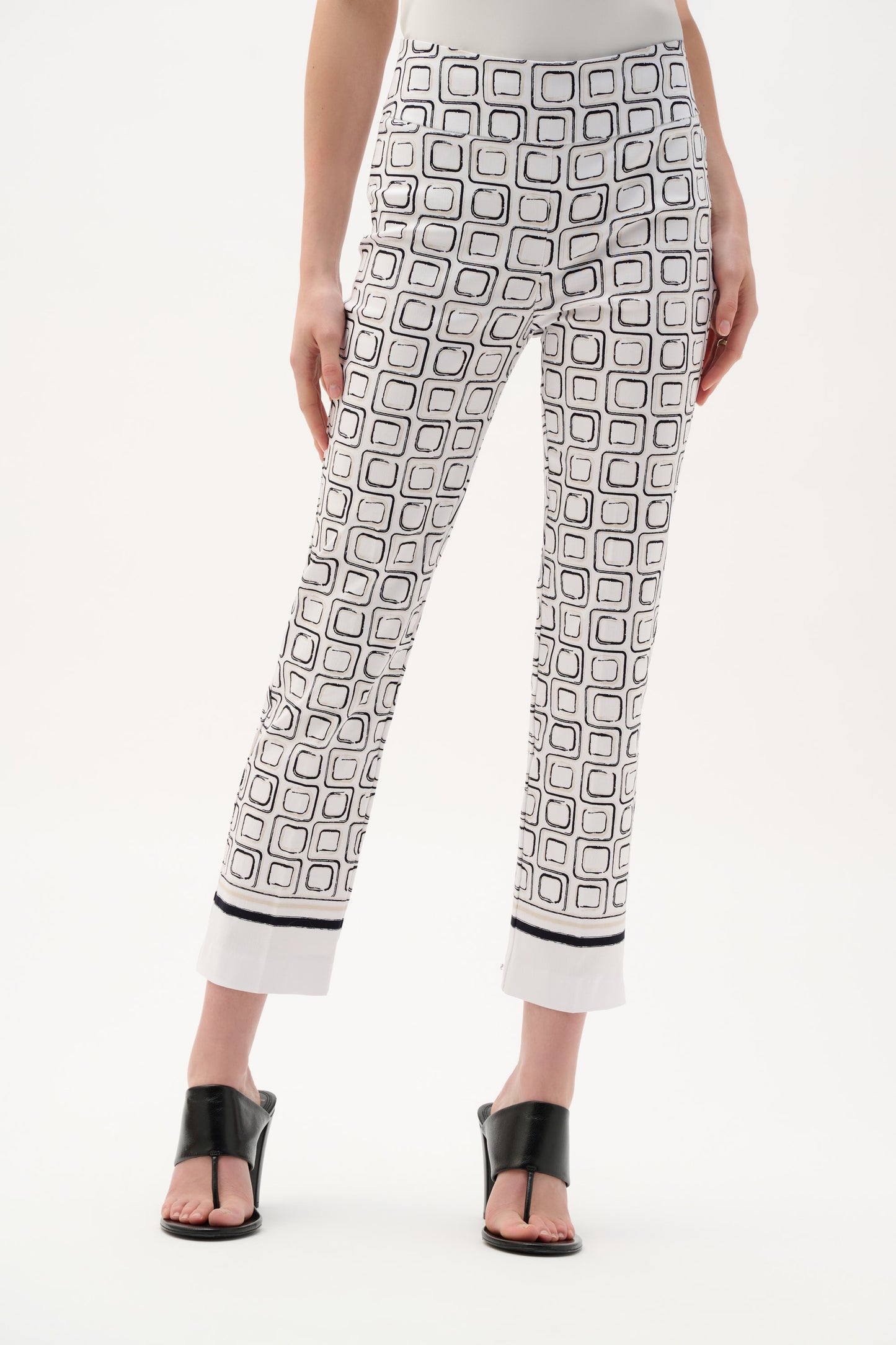 Printed Pull On Pants