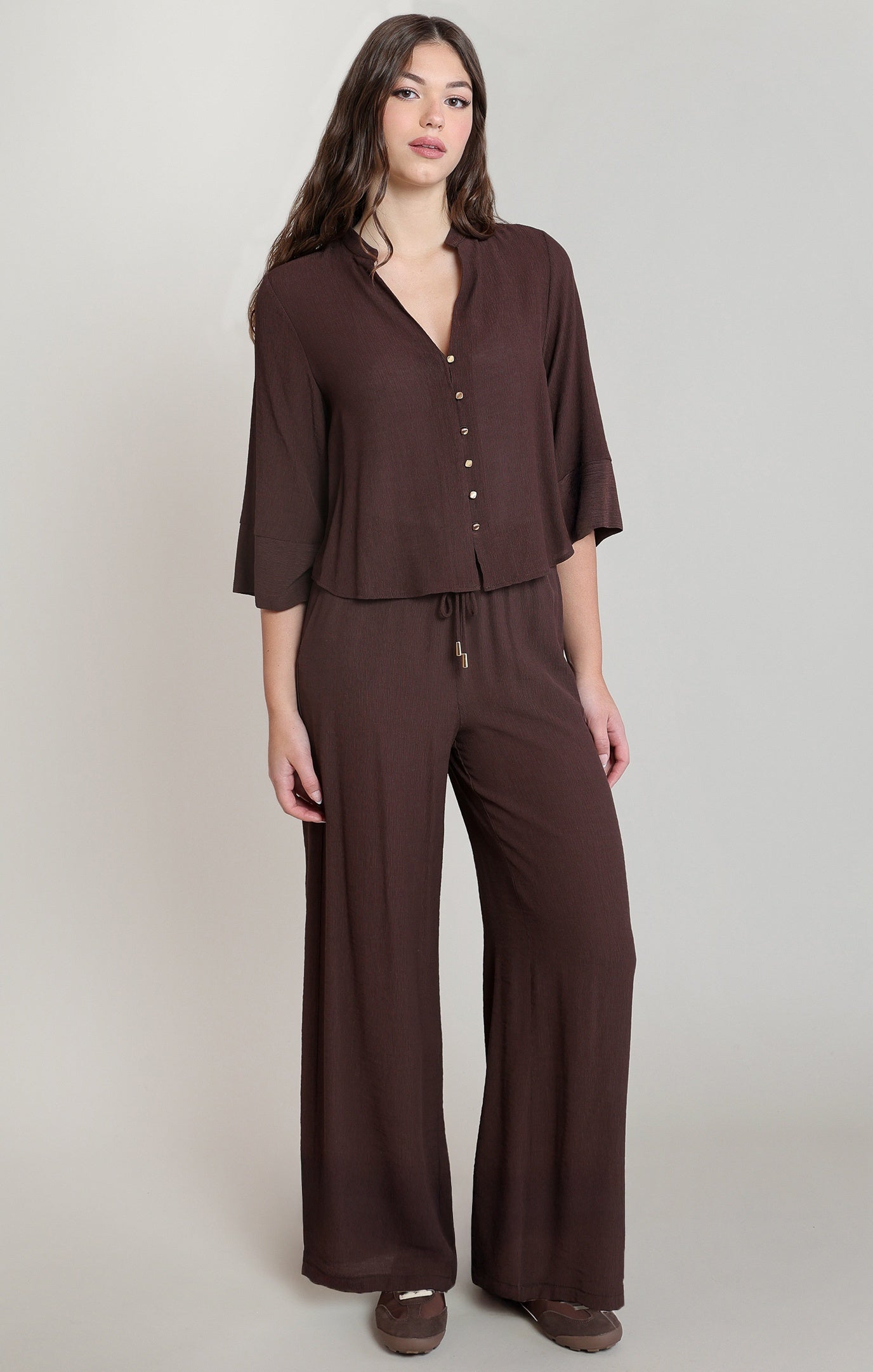 Wide Sleeve Blouse