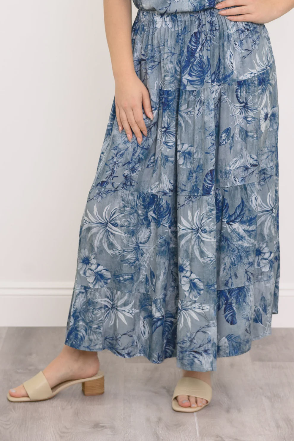 Patterned Roma Skirt