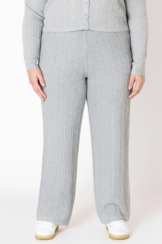 CABLE KNIT PANT