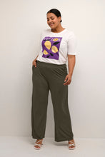 Load image into Gallery viewer, Wide Leg Pant by Kaffe Curve (available in plus sizes)
