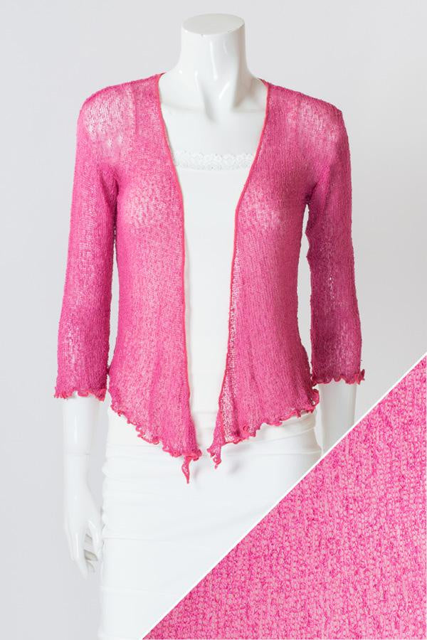 Magenta Short Shrug