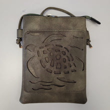 Load image into Gallery viewer, Sea Turtle Crossbody Faux Leather Purse
