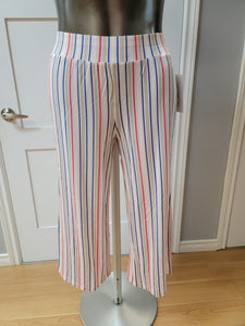 Candy Striped Capri (available in plus sizes)