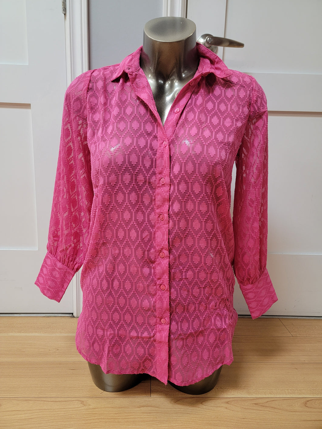 Pretty Pink Blouse by Sunday available in plus sizes