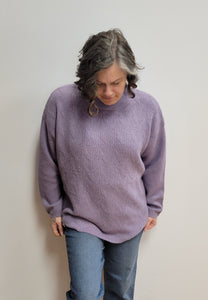 Knit Mock Neck Sweater by Sunday available in plus sizes