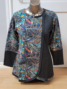 Krystal Patterned Tunic by Parsley and Sage (available in plus sizes)
