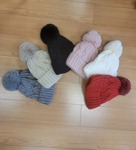 Solid Coloured Winter Hat