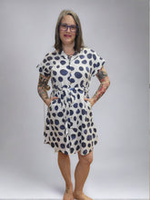 Load image into Gallery viewer, Short-Sleeved Button-Front Dress by Charlie B
