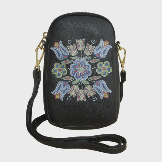 Silver Threads Phone Bag