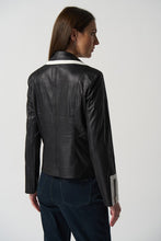 Load image into Gallery viewer, Notched Collar Suede Jacket - Joseph Ribkoff
