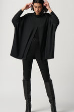 Load image into Gallery viewer, Sweater Knit Open Front Cowl Collar Tunic - Joseph Ribkoff
