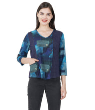 Load image into Gallery viewer, Kristina 3/4 Sleeve Tee by Parsley and Sage (available in plus sizes)
