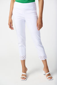 Millennium Crop Pull-on Pants by Joseph Ribkoff (available in plus sizes)