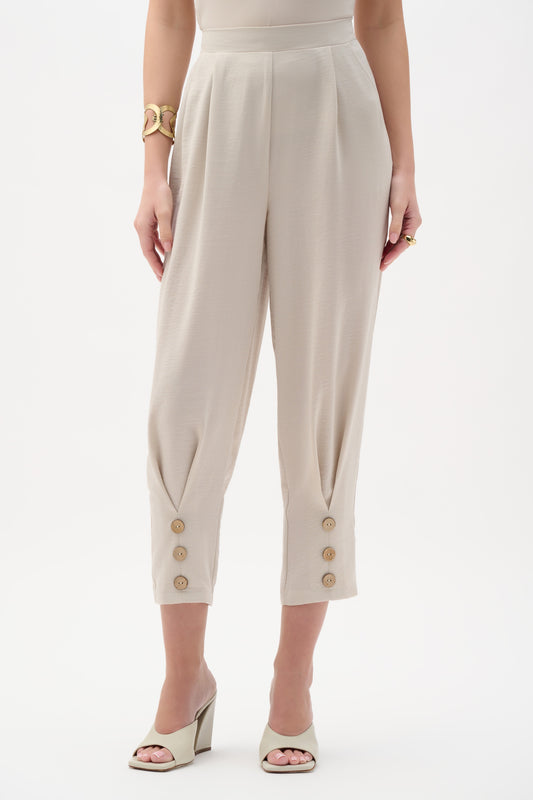 Gauze Barrel Pants