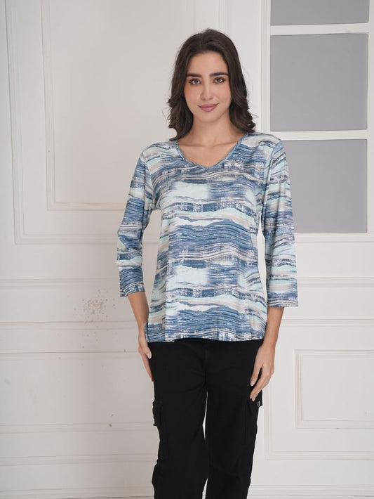 Genivive Pattern Tee