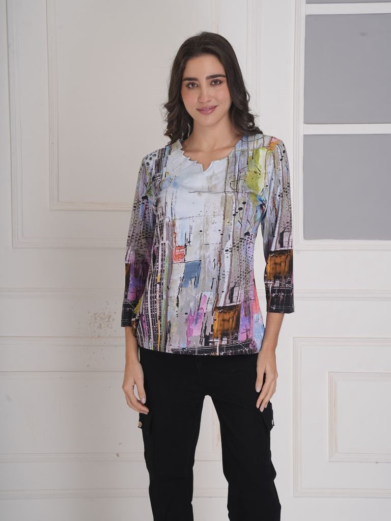 Gaila Vneck Shirt