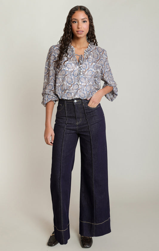 Balloon Sleeved Blouse