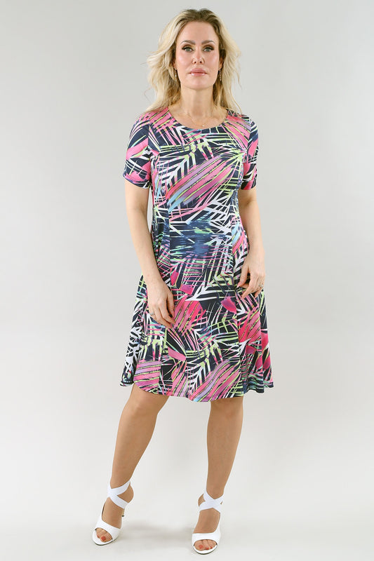 Flared Safari Dress