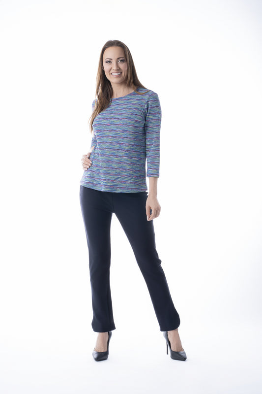 Textured Colourful Tshirt