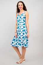 Load image into Gallery viewer, Shauna Dress, Aster, Linen Bamboo by Blue Sky Clothing Co
