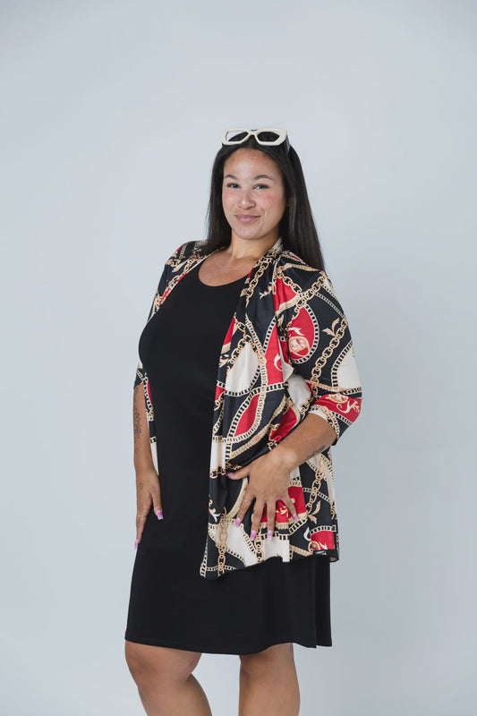 Chain Link Open Jacket