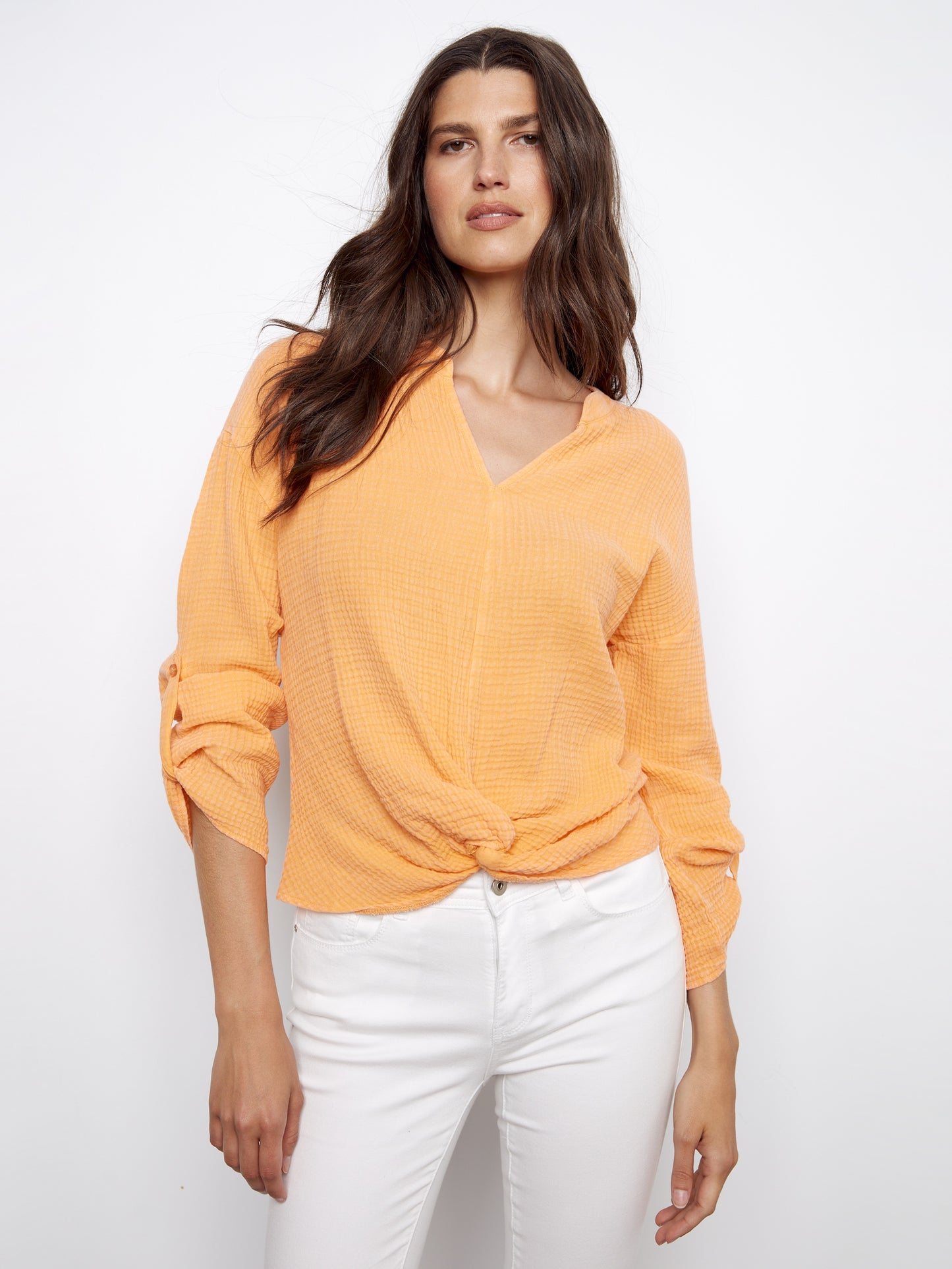 Orange Cotton Top