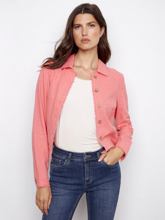 Sorbet Linen Jacket