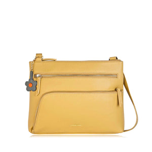 Citron Messenger Bag in Yellow by Espe