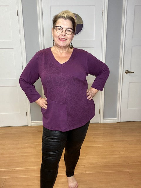 Kylee Top by Parsley and Sage (available in plus sizes)
