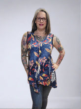 Load image into Gallery viewer, Flowy Tropical Print Tunic by Modes Gitane
