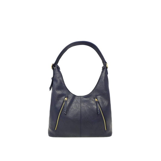Poppy Hobo Bag in Blue