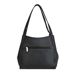 Sadie Hobo Shoulder Bag in Black by Espe