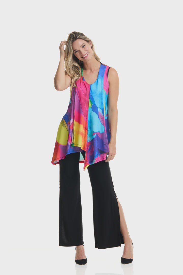 Colourful Sleeveless Top