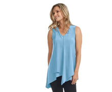Load image into Gallery viewer, Baby Blue Flowy Tunic by Modes Gitane
