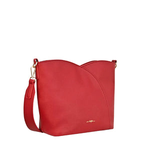 Viola Shoulder Bag in Red by Espe