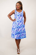 Load image into Gallery viewer, Sweet Sara Dress, Dotty, Linen Bamboo by Blue Sky Clothing Co
