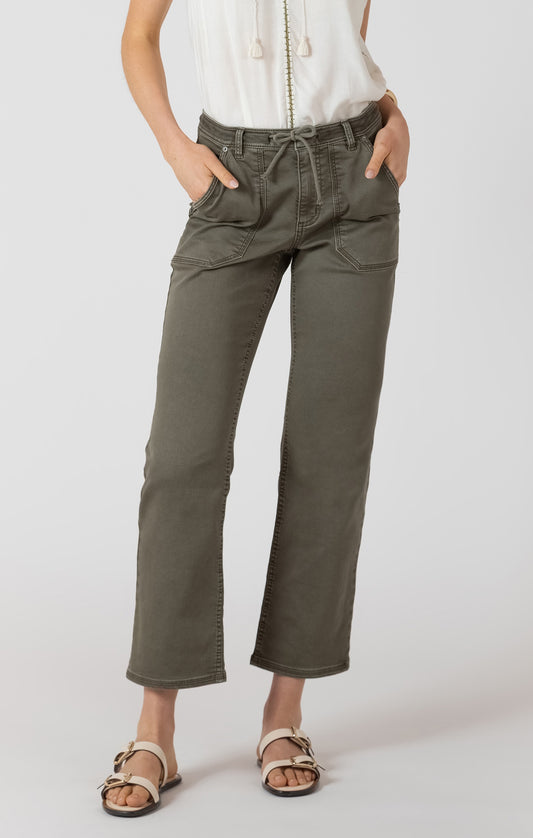 Green Twill Pants