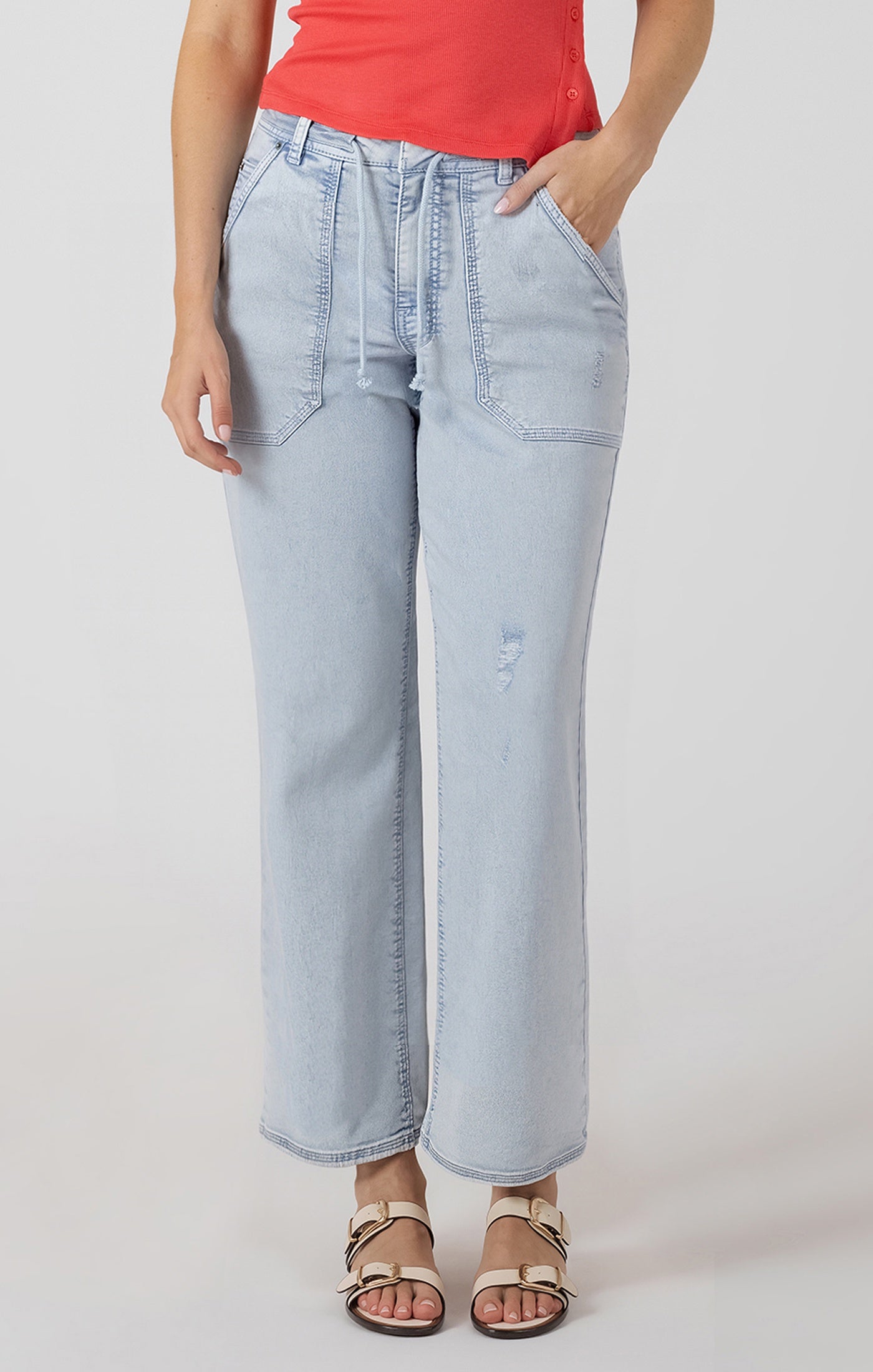 Blue Twill Pants