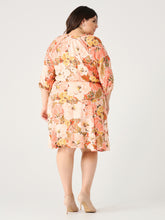 Load image into Gallery viewer, BELTED VOLUME SLEEVE KNEE LENGTH DRESS by Dex (available in plus sizes)

