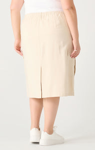 PARACHUTE CARGO MIDI SKIRT by Dex (available in plus sizes)