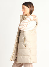 Load image into Gallery viewer, FAUX LEATHER PUFFER VEST by Dex
