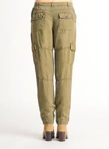 TENCEL STRAIGHT LEG CARGO PANT by Dex (available in plus sizes)