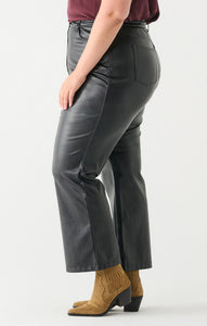 PU STRAIGHT LEG PANTS by Dex (available in plus sizes)