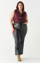 Load image into Gallery viewer, PU STRAIGHT LEG PANTS by Dex (available in plus sizes)
