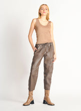 Load image into Gallery viewer, STRAIGHT HEM FAUX LEATHER JOGGER by Dex (available in plus sizes)

