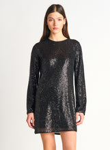 Load image into Gallery viewer, SEQUIN MINI DRESS by Dex (available in plus sizes)
